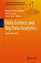 Lecture Notes on Data Engineering and Communications Technologies 16 - Data Science and Big Data Analytics
