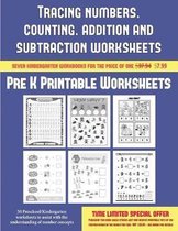 Pre K Printable Worksheets (Tracing numbers, counting, addition and subtraction)