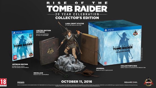 Rise Of The Tomb Raider: 20 Year Celebration Collector's Edition - PS4 ()