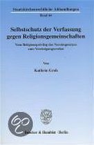 Selbstschutz der Verfassung gegen Religionsgemeinschaften