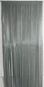 Deurgordijn PVC Tris - 90x220 cm - Antraciet/Grijs