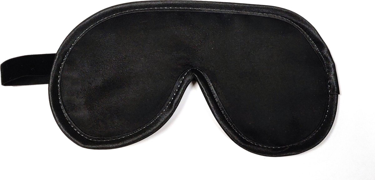 Vagabond Luxe Slaapmasker - Fluweelzacht - Zwart