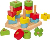 Eichhorn - Stapelspel - 21 Stuks - Houten speelgoed - vanaf 1 jaar