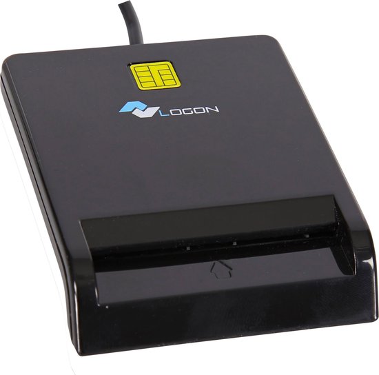 Lecteur de carte standard eID USB 2.0 - Logon - LCR006 - Convient à toutes  les cartes... | bol.com
