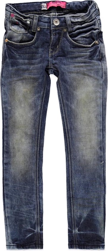Blue Rebel Meisjes Jeans - Blauw - Maat 170 | bol.com