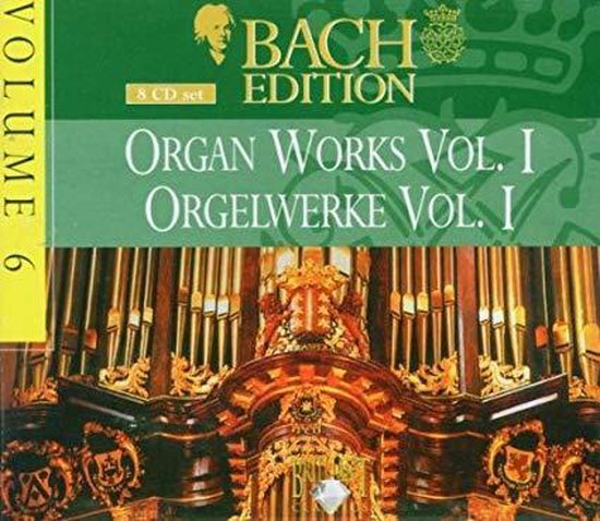 Bach Edition, Vol 6 - Organ Works Vol I / Hans Fagius, 8-CD BACH