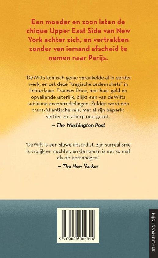 Noorderzon, Patrick de Witt | 9789038805894 | Boeken | bol.com