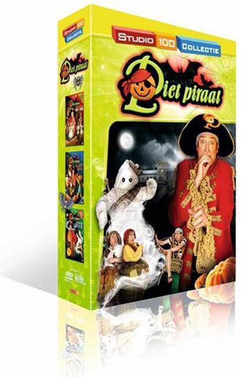 Dvd box Piet Piraat: Halloween box