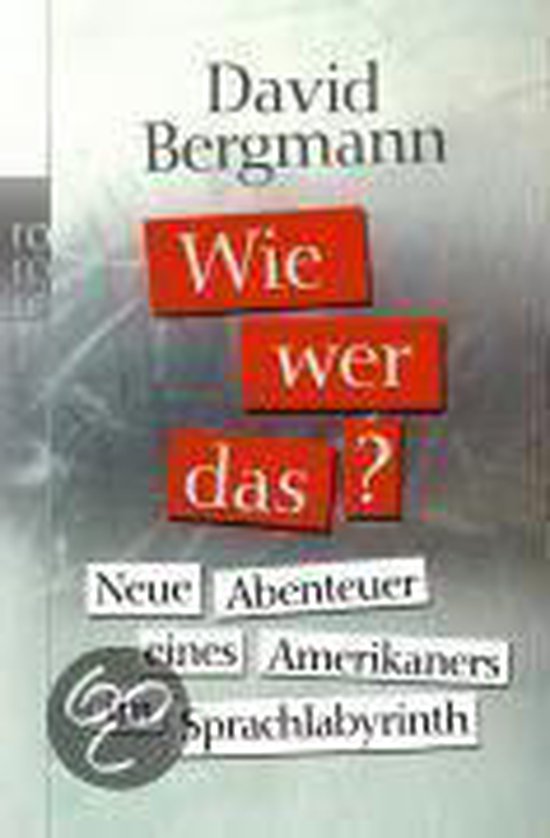 Wie, wer, das? - cover