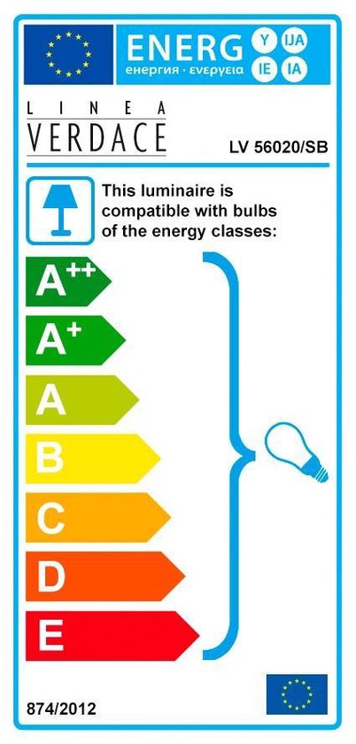 Hanglamp Mila 5 Ø54cm - geborsteld zilver - 5x60w E14