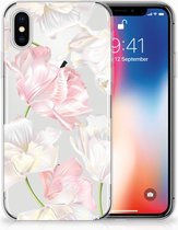 TPU-siliconen Hoesje Geschikt voor iPhoneX/10 | Xs Design Lovely Flowers