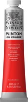Winsor & Newton Winton Oil Colours 200ml Cadmium Red Hue