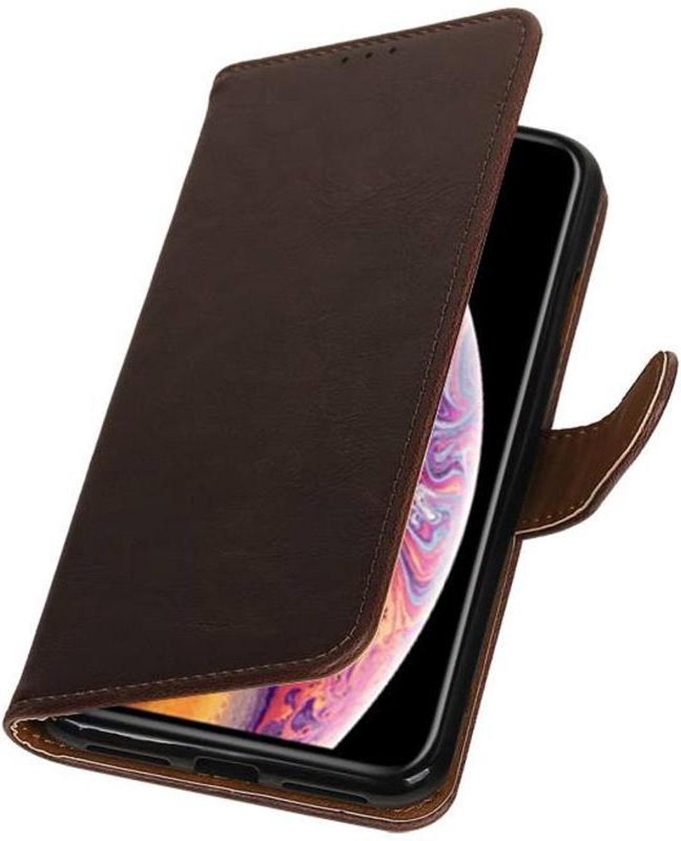 Bestcases Portemonnee Telefoonhoesje iPhone Xs Max - Mocca