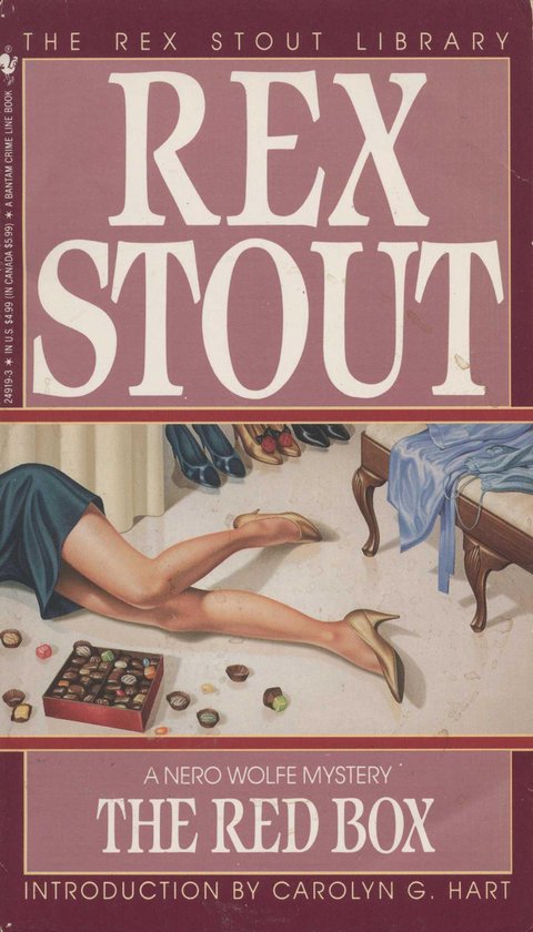 Nero Wolfe 4 - The Red Box - cover