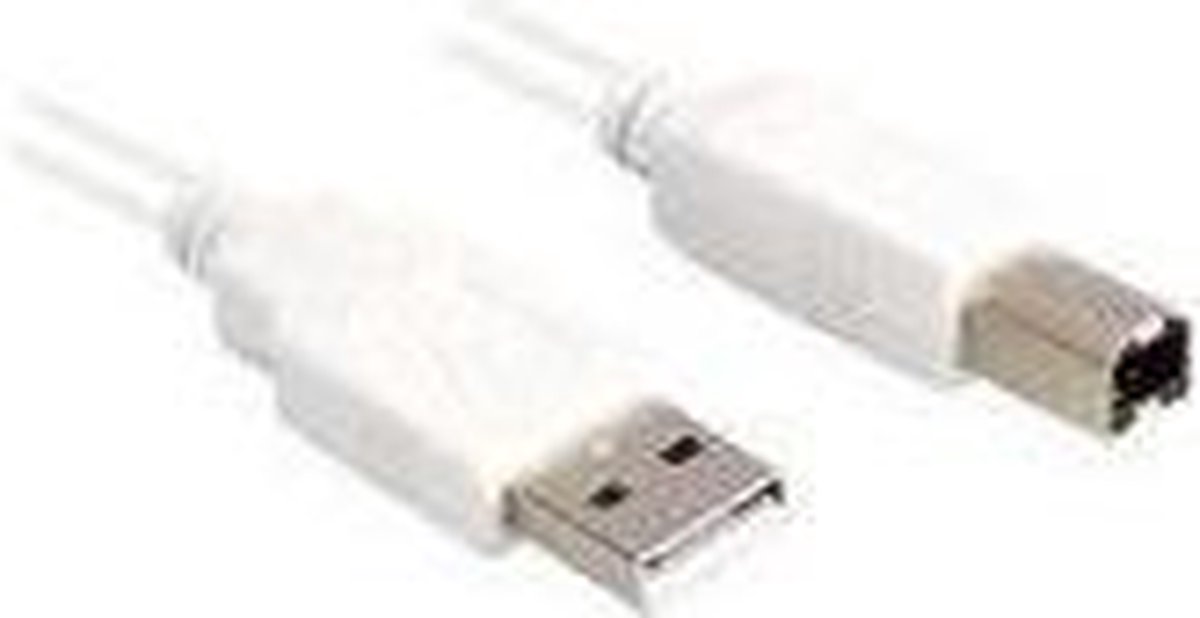 Sharkoon USB 2.0 A Male naar USB 2.0 B Male - 50 m