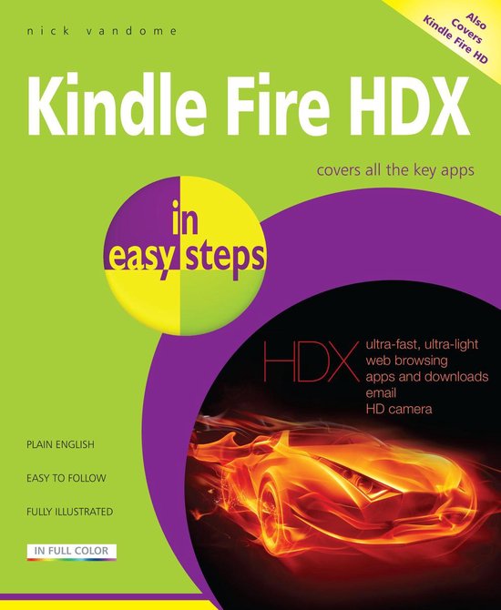 In Easy Steps - Kindle Fire HDX in easy steps - cover