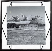 Lifestyle Home Collection wand fotolijst Nuri zwart | Foto maat 20 x 20 cm