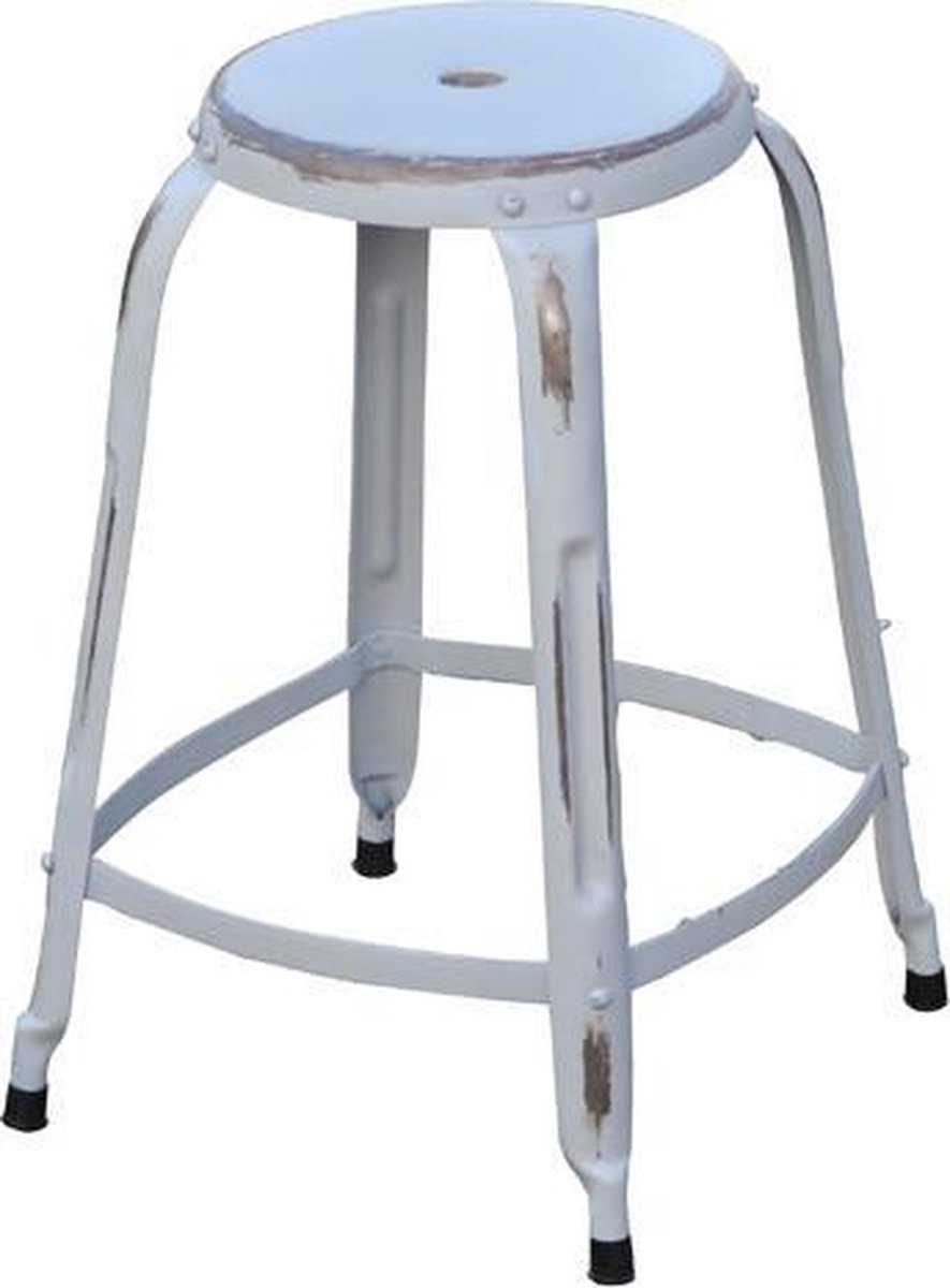 Fairtrade Ijzeren Vintage Kruk