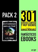 Pack 2 Fantásticos ebooks, nº27. Un Comienzo para un Final & 301 Chistes Cortos y Muy Buenos