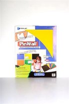 Pinwall Geel - kurken prikbordtegel