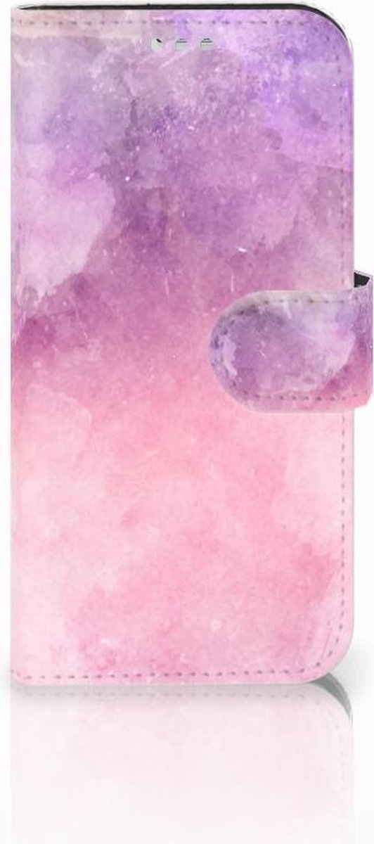 Hoesje Samsung Galaxy S7 Pink Purple Paint
