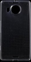 Microsoft Lumia 950 XL - hoes cover case - TPU - Transparant