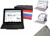 Diamond Class Cover Iconbit Thor Quad Fhd, 360 graden draaibare Hoes, Rood, merk i12Cover