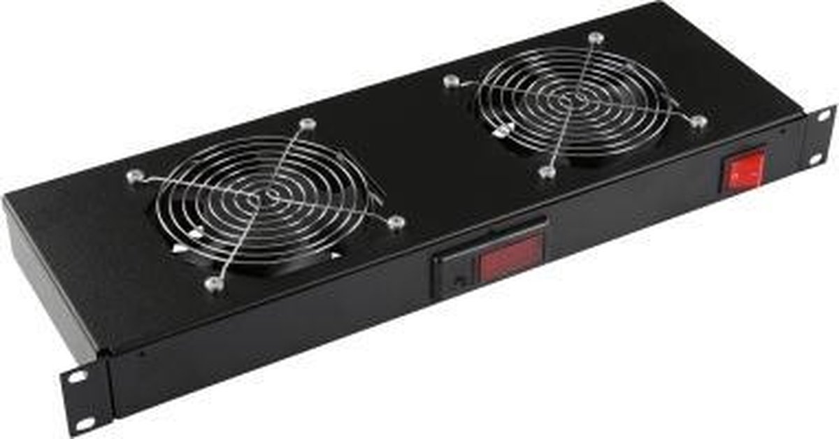 LOGON RAF300BL rack-toebehoren Ventilatiepaneel