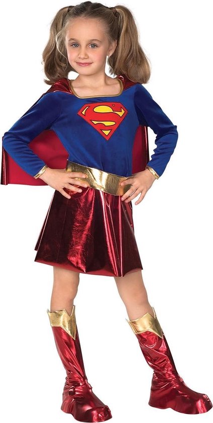 Supergirl™-kostuum voor meisjes - Kinderkostuums - 98/104" | bol.com