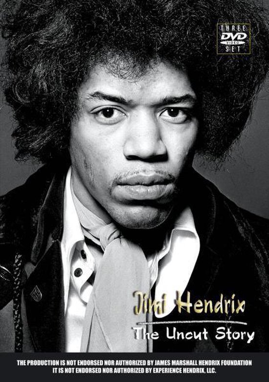 Cover van de film 'Jimi Hendrix - The Uncut Story'