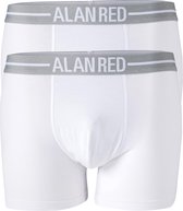 Alan Red - Boxershort Wit 2Pack - XXL - Body-fit