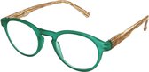 SILAC -SOFT RUBBER GREEN - Leesbrillen voor Vrouwen - 7205 - Dioptrie +2.25