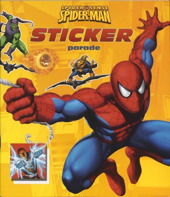 SpiderMan Sticker Parade Spider Sense, Onbekend 9789044724677