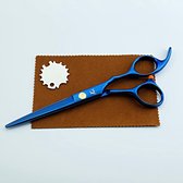 KW Professionele Kappersschaar 6.0 inch - Blue - rechtshandig