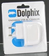 Dolphix Universele USB AC Oplader Wit