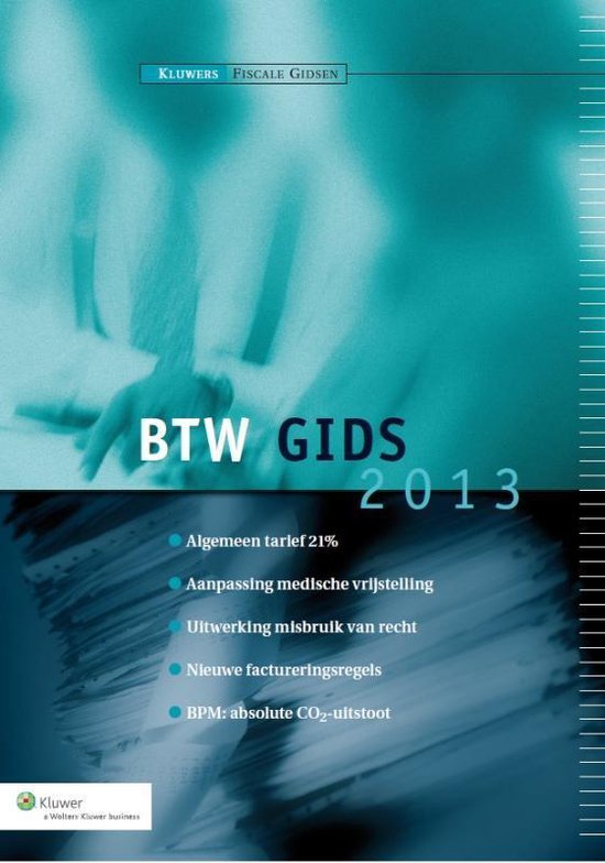 Kluwer BTW gids / 2013