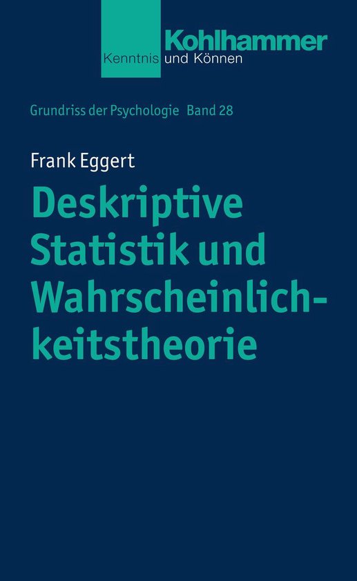 Deskriptive Statistik und Wahrscheinlichkeitstheorie - cover