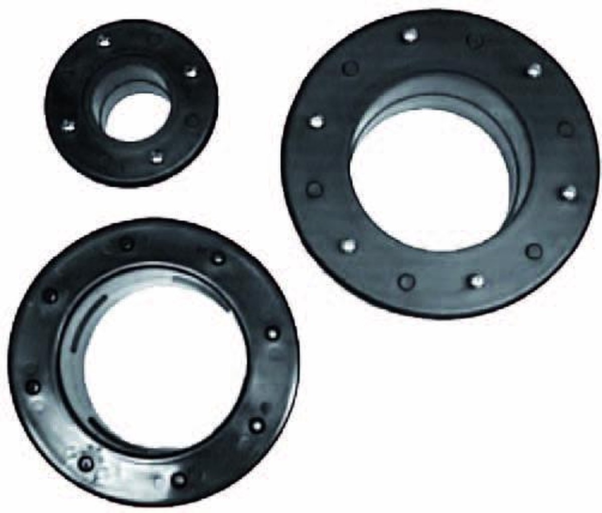 Doorvoer met tegenflens 110mm
