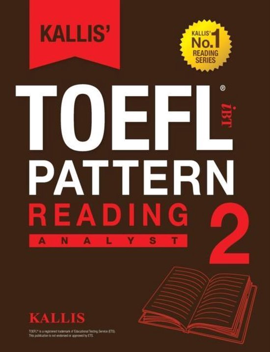 Kallis' TOEFL iBT Pattern Reading 2 - cover