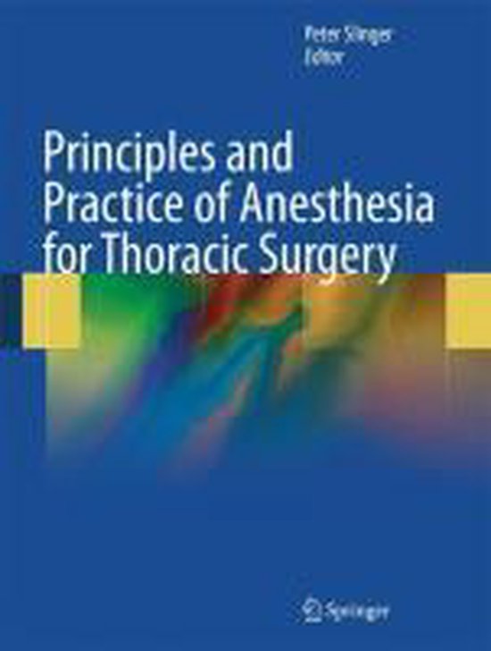 Principles and Practice of Anesthesia for Thoracic Surgery - cover