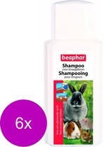 6x Beaphar Shampoo Knaagdier & Konijn 250 ml