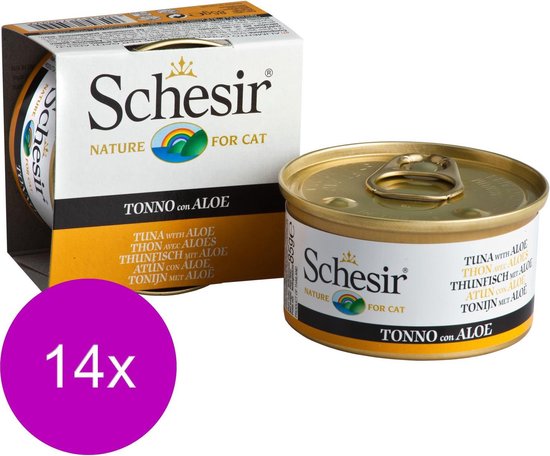 Schesir Complete Nutrition - Tonijn met Surimi in Jelly, 85gr