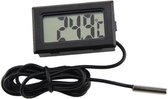 Koelkast Keukenthermometer - Digitale LCD Temperatuurmeter met meetsonde