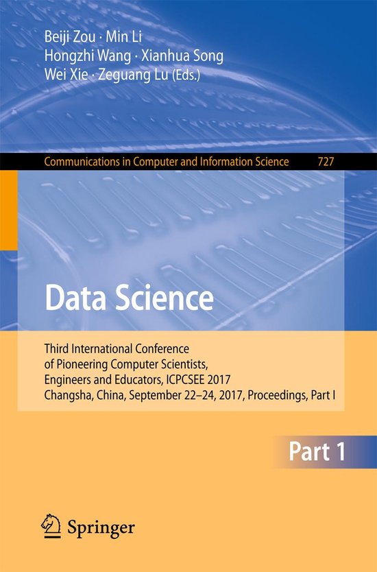 Springer Nature Proceedings Computer Science 1 - Data Scienc ... - cover