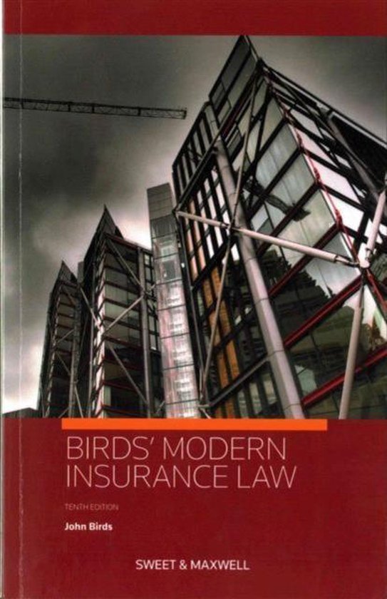 9780414055674 - Birds' Modern Insurance Law