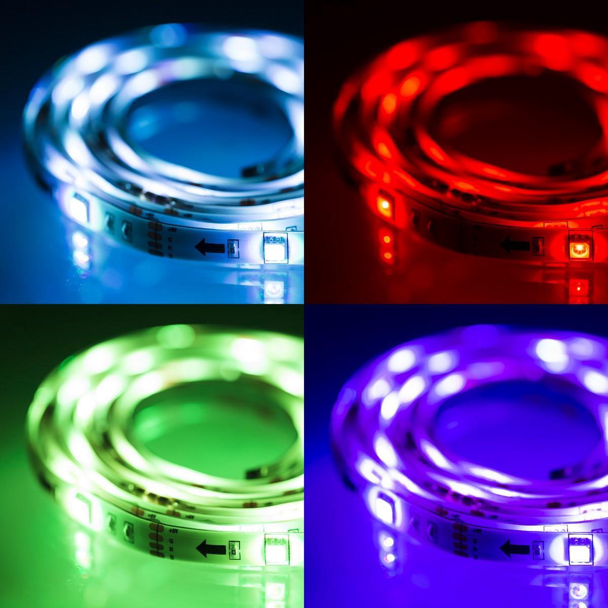 NORDIC HOME CULTURE LED-1204 Flexibele TV RGB LED Strip Kit Met ...