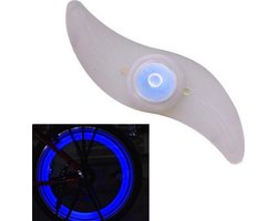 Fietsverlichting LED Spaken Waterproof Set van 2 - Spoke light - Blauw