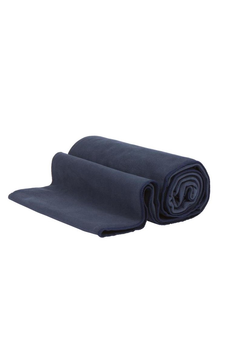 Manduka eQua Yogamat Handdoek Midnight / Donker Blauw (67 x 183 cm) –...