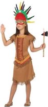 Indiaan/indianen jurk verkleedset / kostuum voor meisjes- carnavalskleding - voordelig geprijsd 104