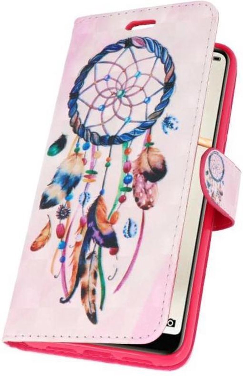 Dromenvanger Bookstyle Hoesje voor Huawei P20